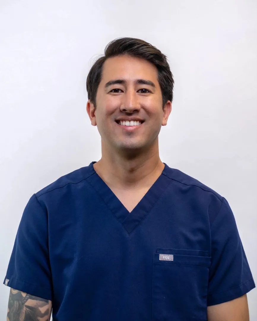Landon Thornock, RVT, registered vascular technologist at Aloha Vein